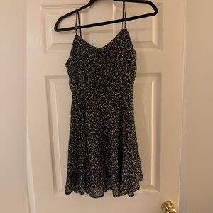 French Kyss Black Floral Dress